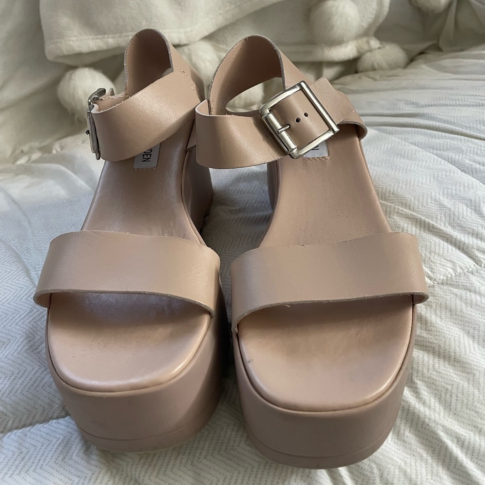 Beige Strappy Sandals